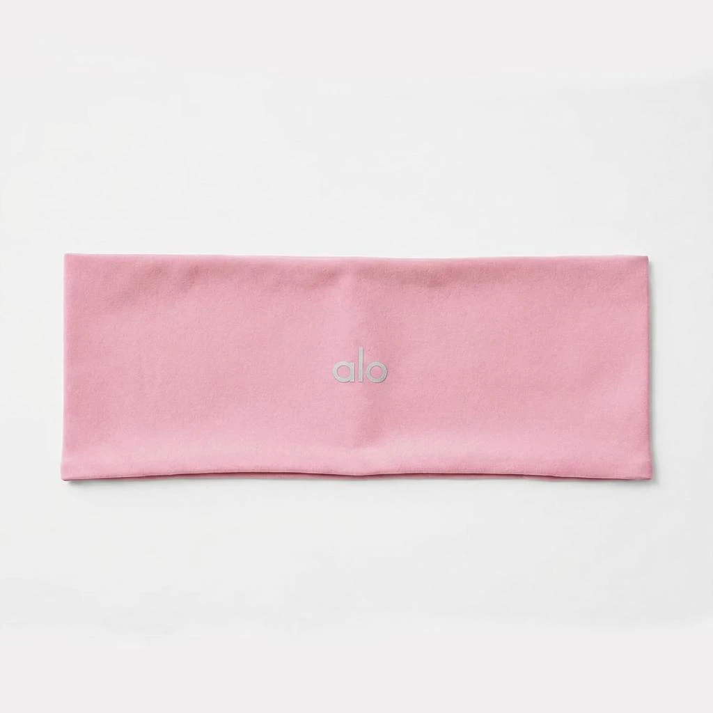 Alo Conquer Performance Headband by Alo Yoga (Pink) - BeyondStyle