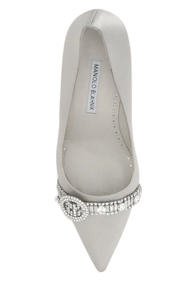 Manolo Blahnik Manolo Blahnik Asapump Embellished Pumps 4