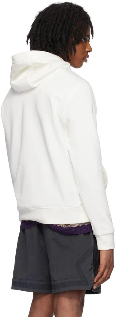 NIKE White Embroidered Hoodie 3