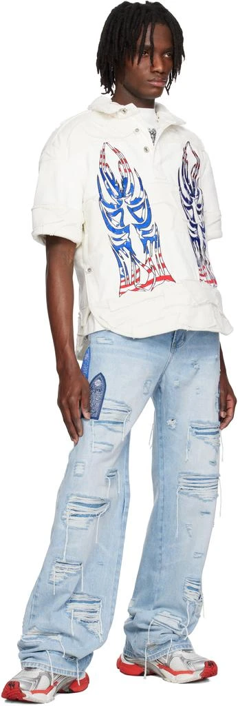 Who Decides War Off-White Winged Glory Polo 4