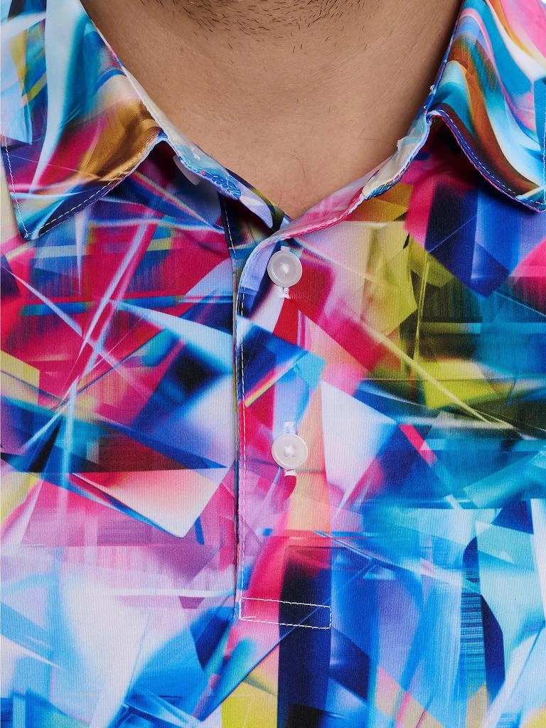 Robert Graham Color Up Abstract Polo Shirt 4