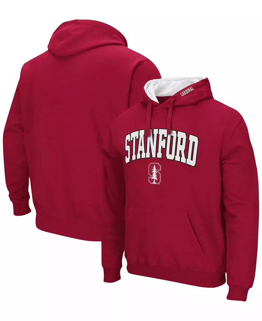 Colosseum Men's Stanford Cardinal Arch Logo 3.0 Pullover Hoodie