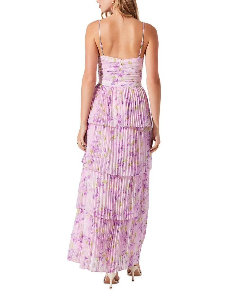 ASTR Daytona Pleated Maxi Dress 3