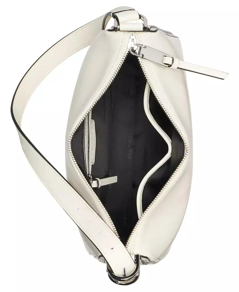 Calvin Klein Mandy Top Zipper Shoulder Bag 5