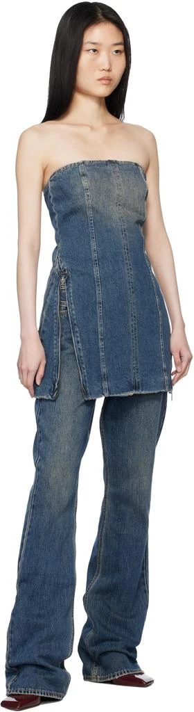 Ksubi Blue Avenue Dress Sandstorm Denim Minidress 4