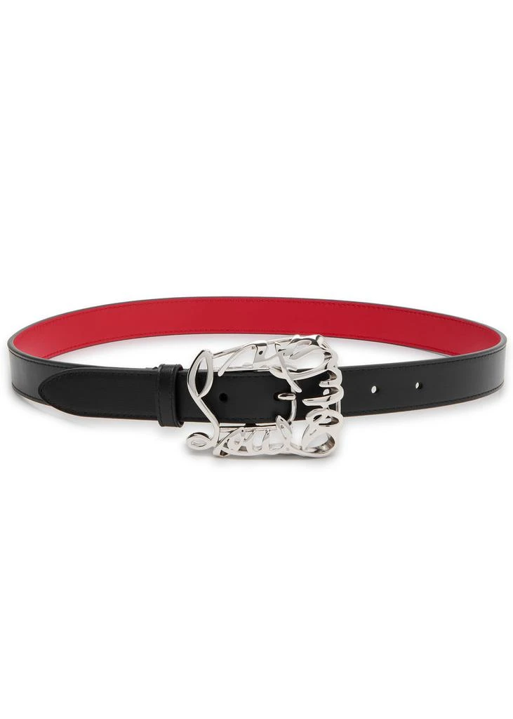 Christian Louboutin Giddy leather belt - Belts - BeyondStyle display picture 1