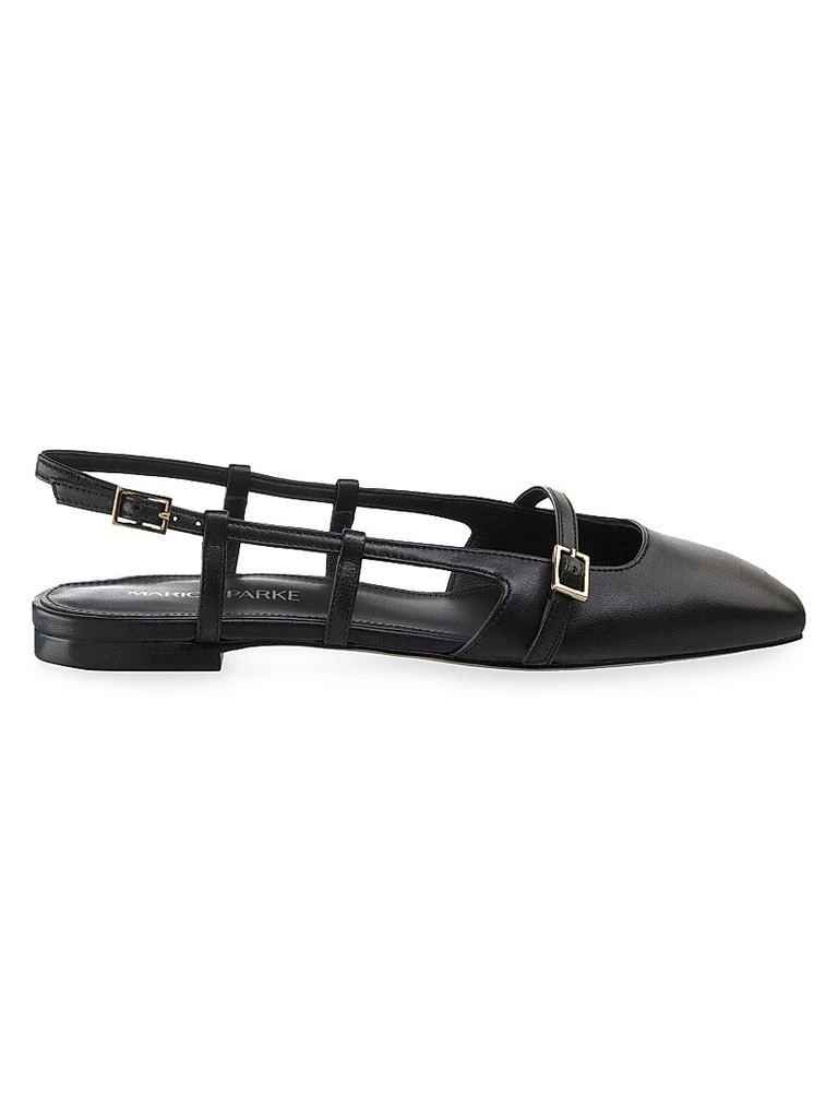 Marion Parke Mary Jane Sling Flats 1