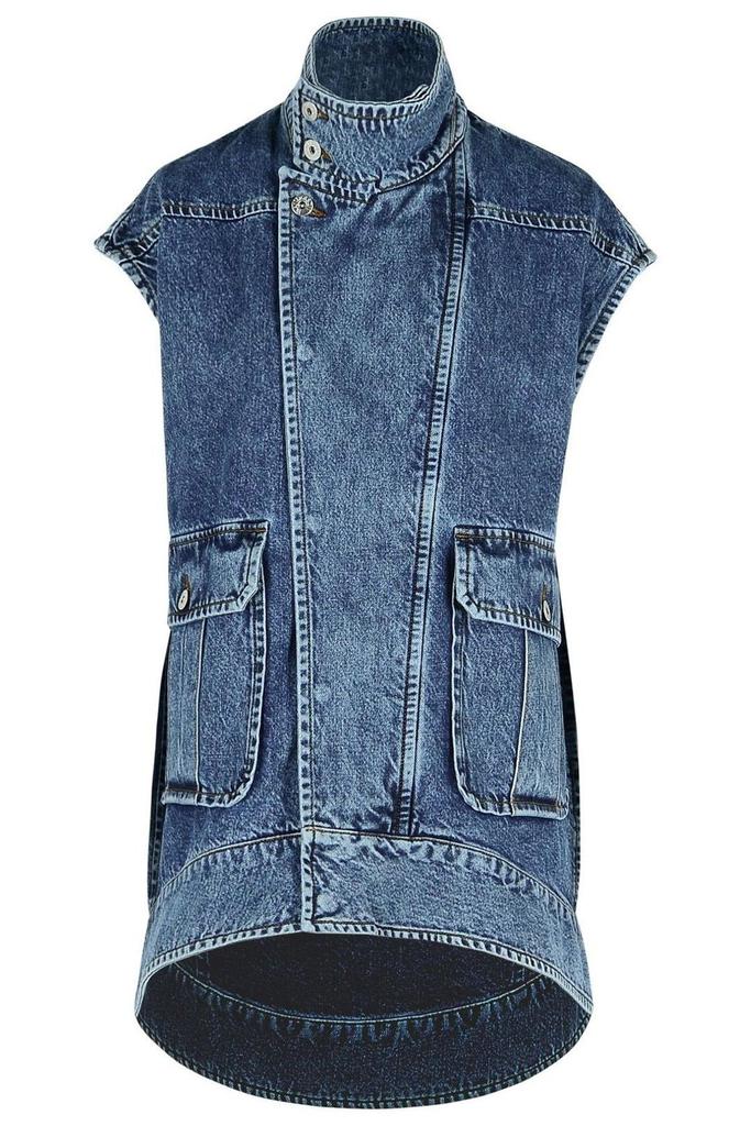 JW Anderson JW Anderson Oversized Sleeveless High Neck Jacket