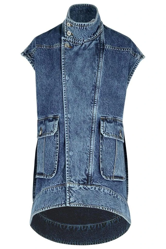 JW Anderson JW Anderson Oversized Sleeveless High Neck Jacket 1