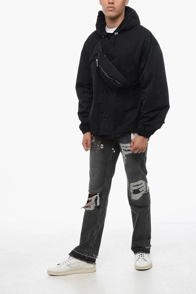 Bottega Veneta Foldable Windbreaker With Fanny Pack 5