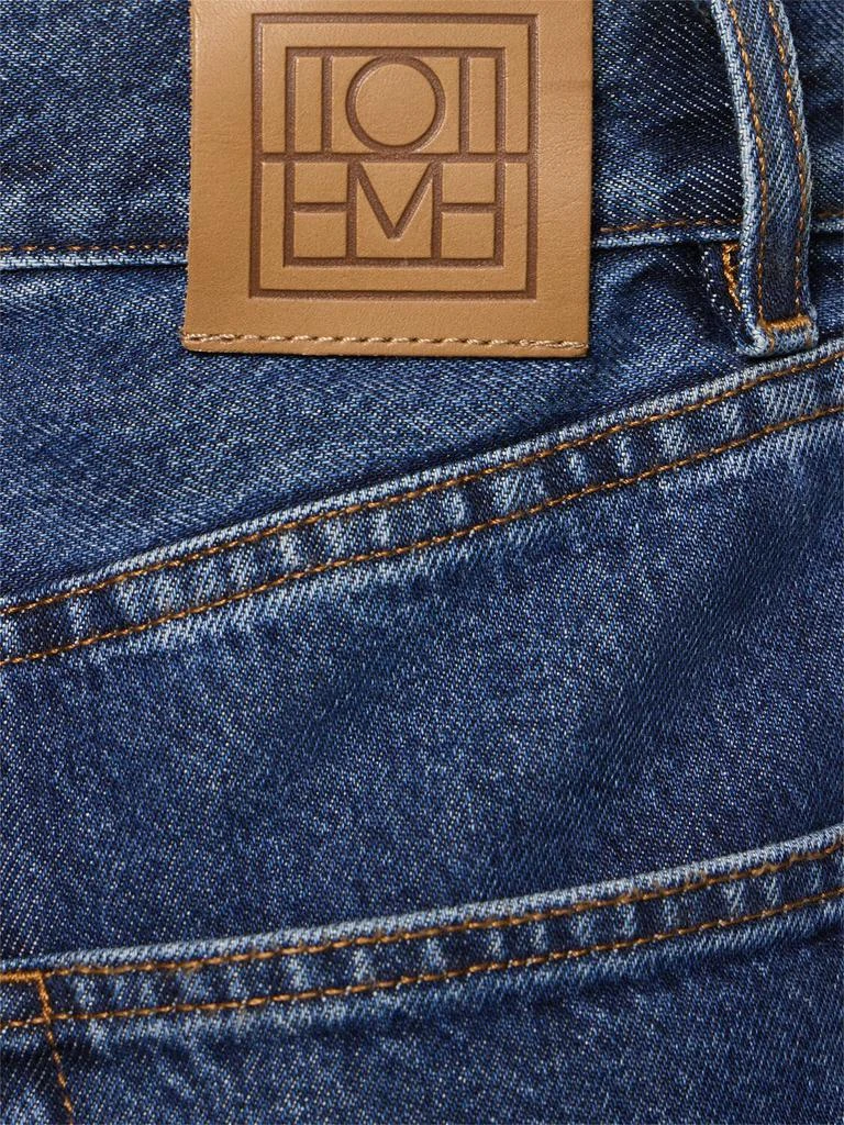 Totême High Rise Tapered Organic Cotton Jeans 3