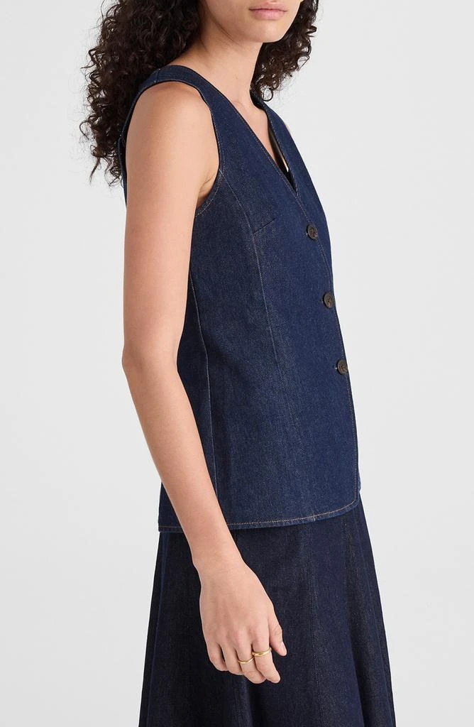 Madewell Denim Cutaway Vest 3