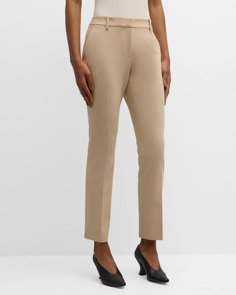 Lafayette 148 New York Manhattan Cropped Cigarette Pants 4