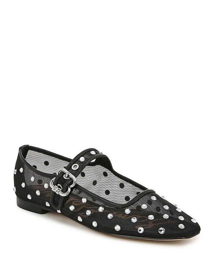 Sam Edelman Women's Michaela Shine Mary Jane Flats 1