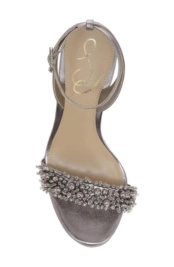 Sam Edelman Jade Rhinestone Ankle Strap Sandal 5