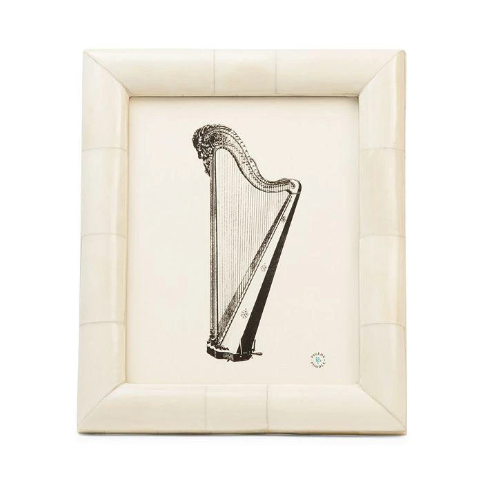 Pigeon 
Poodle Vannes Natural Frame, 8" x 10"