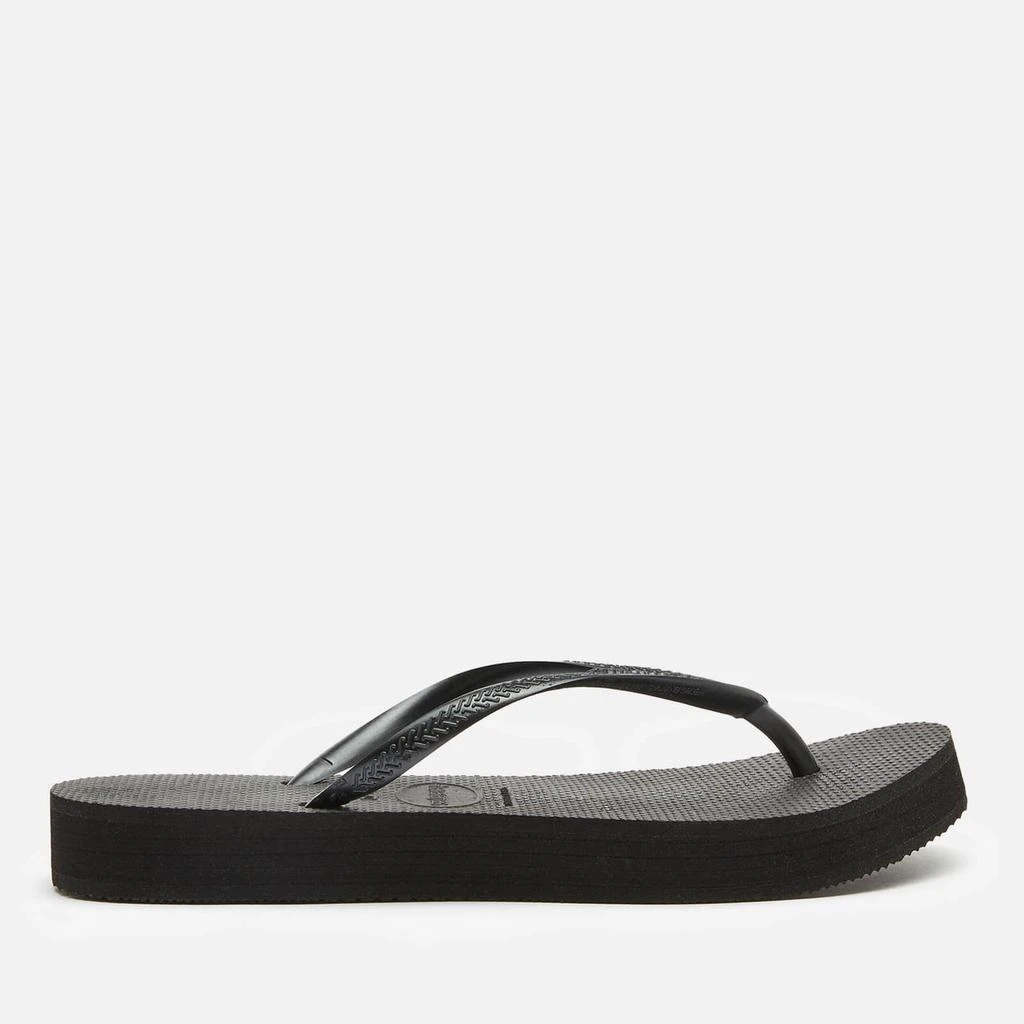 Havaianas Havaianas Women's Slim Flatform Flip Flops - Black 4