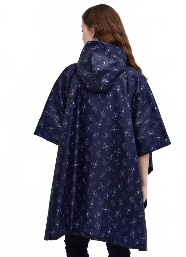 Barbour Parkway Pooch Poncho In Navy 2