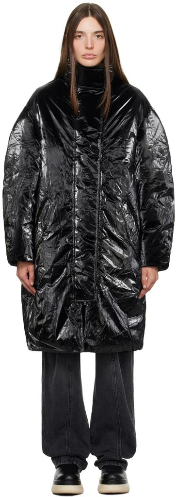 Isabel Marant Black Debby Puffer Coat 1