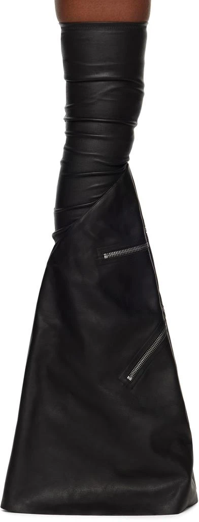 Rick Owens Black Cargoflares Tall Boots 1