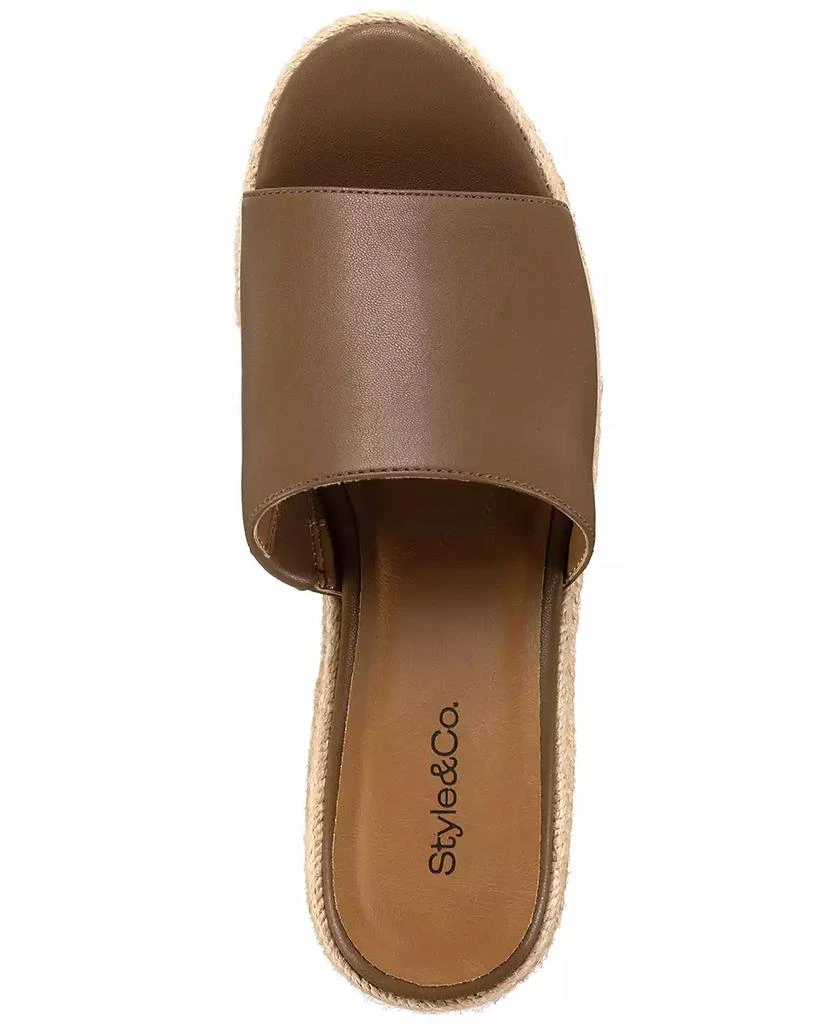 Style & Co Women's Hayess Wedge Cushioned Sandals, Exclusively at Macy's 3