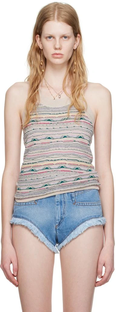 Isabel Marant Off-White Huxley Tank Top 1