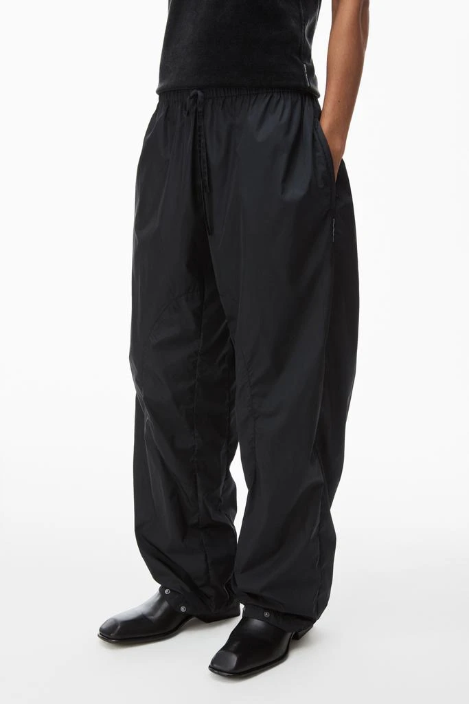 Alexander Wang articulated track pant in crisp nylon 3