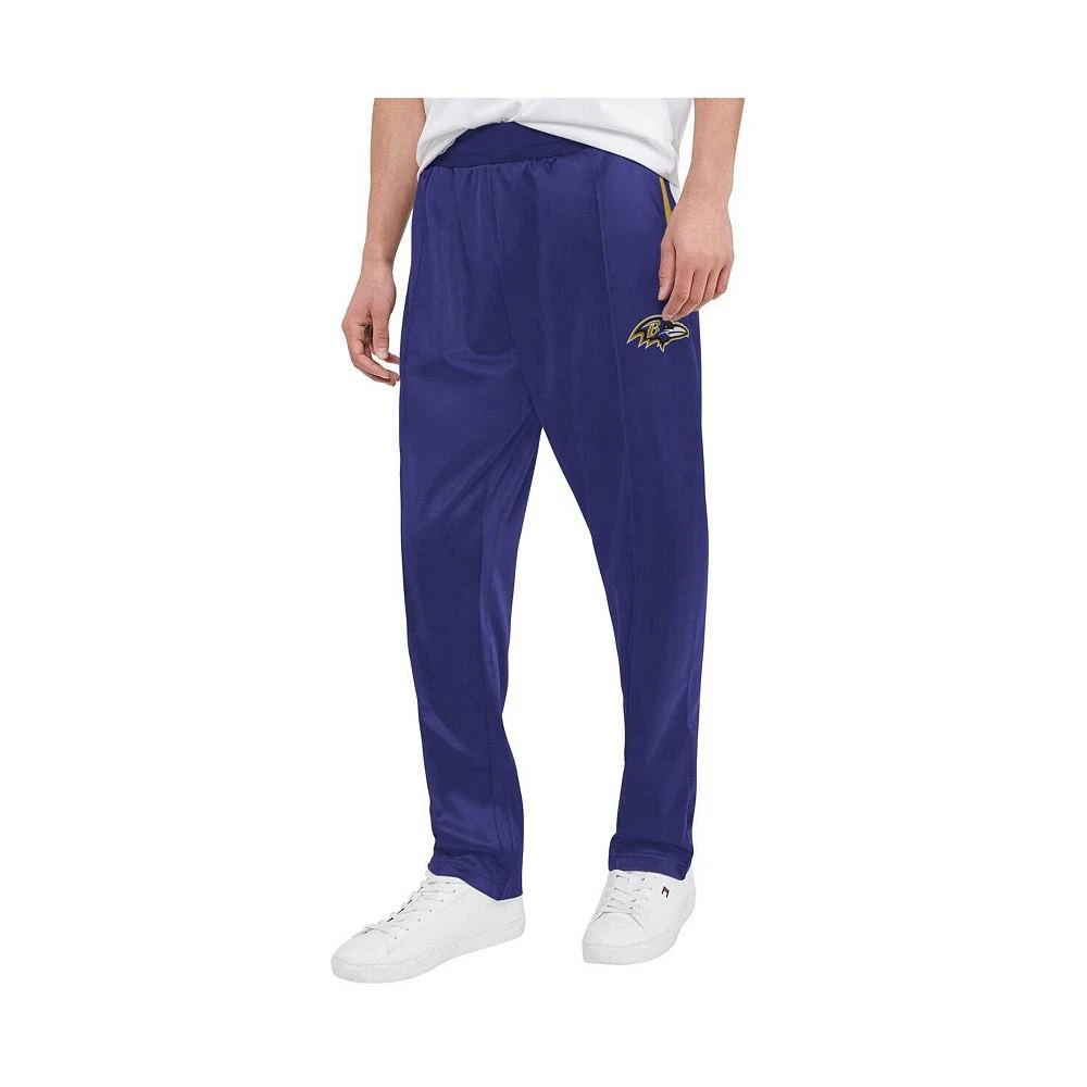 Tommy Hilfiger Men's Purple Baltimore Ravens Grant Track Pants 1