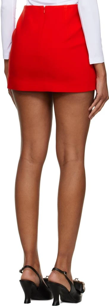 pushBUTTON SSENSE Exclusive Red Miniskirt 3