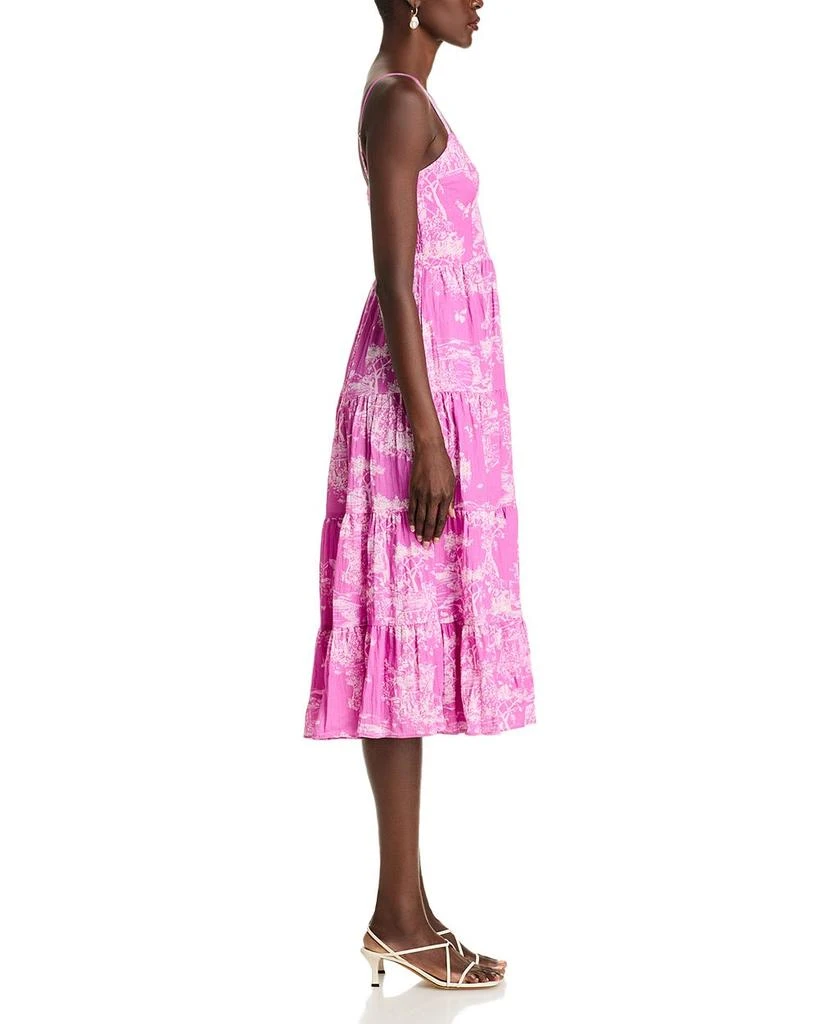 AQUA Toile Tank Midi Dress - Exclusive 5