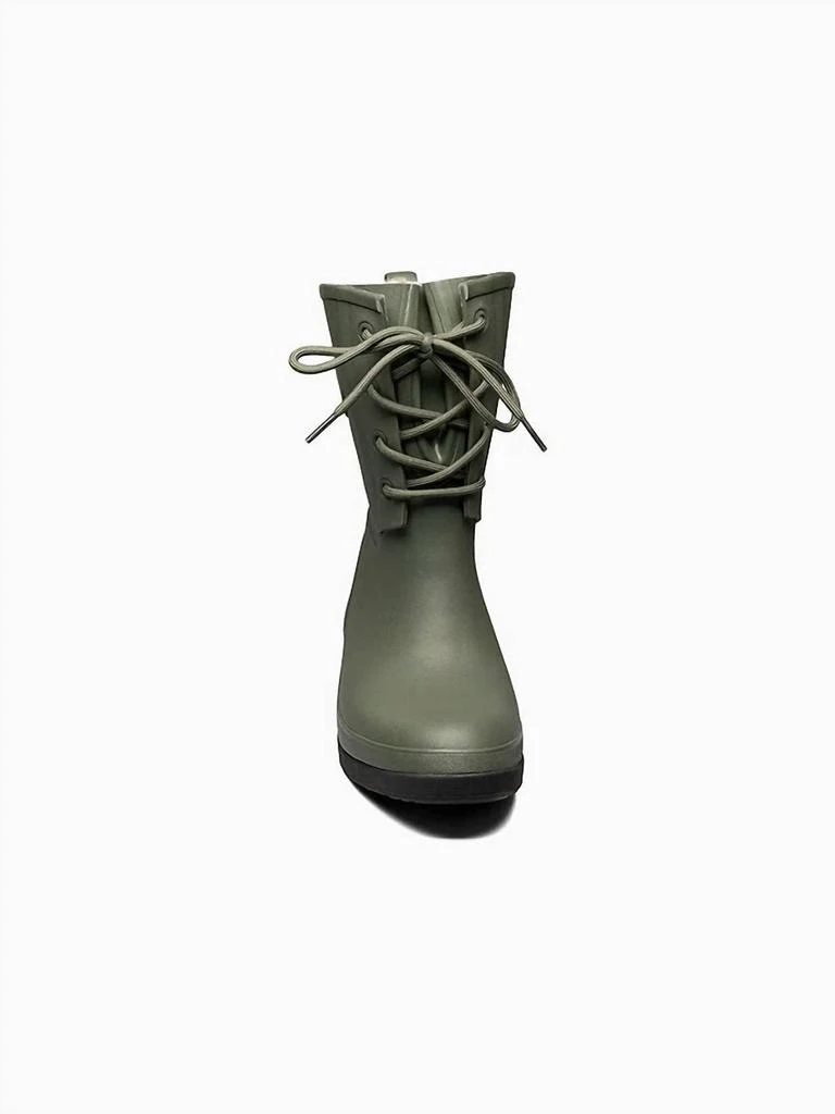 Bogs Women's Plush Lined Amanda Boots In Dark Green 3