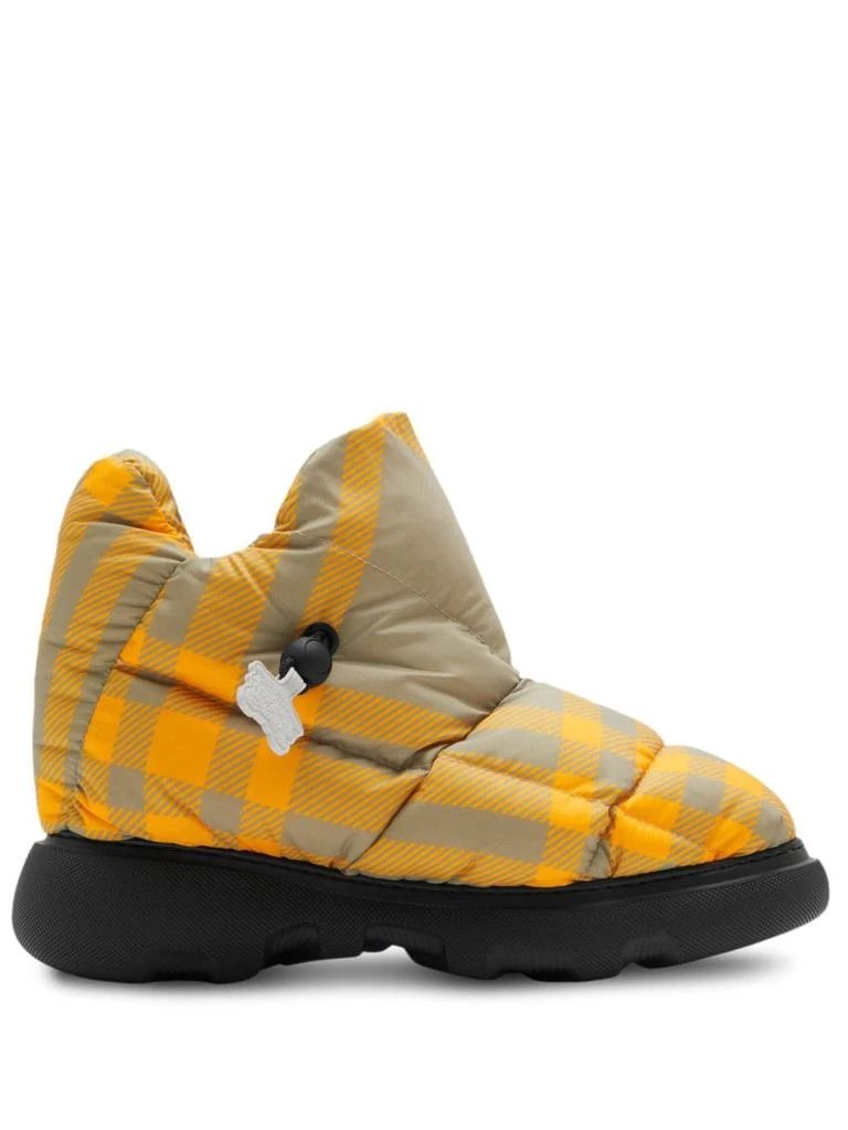 Burberry BURBERRY - Pillow Check Boots 1