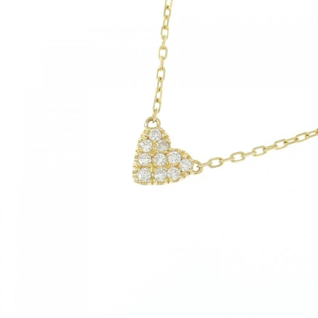 AHKAH Ahkah Heart Pave yellow gold (18K) Necklace (Pre-Owned) 3