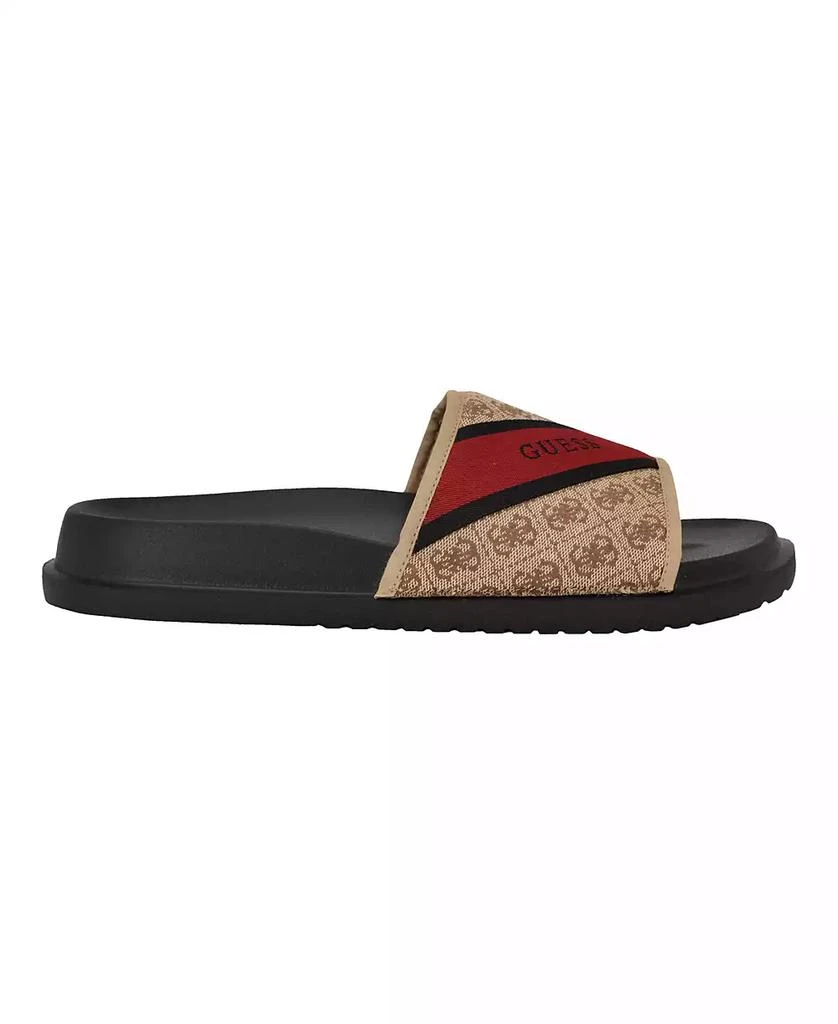 GUESS Men's Vellden Slip-on Lifted Fashion Slides 6