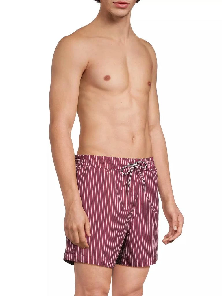 Thom Browne Pinstripe Printed Swim Shorts 4