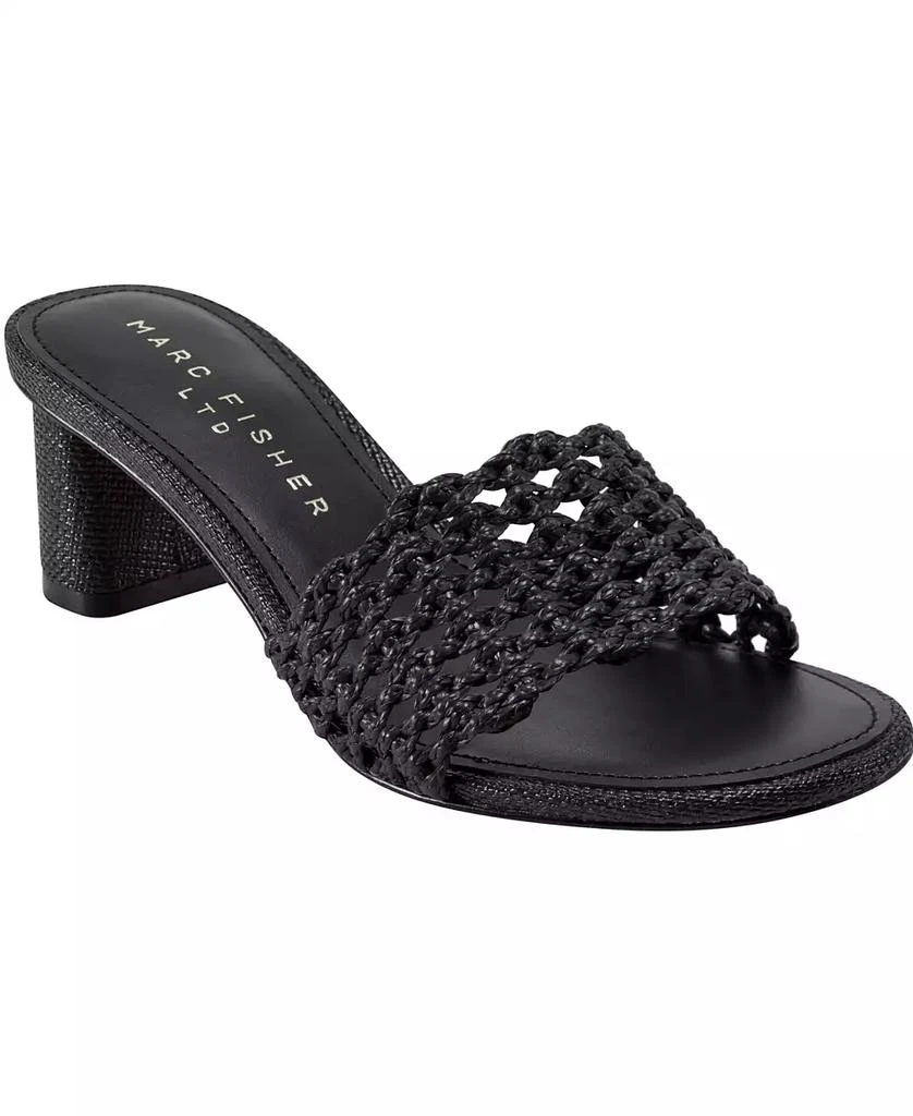 Marc Fisher Women's Jazmine Woven Slip-On Sandals 1