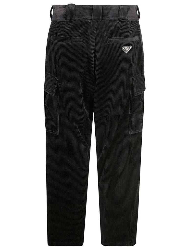 Prada Prada Tapered-Leg Drawstring-Hem Trousers 2