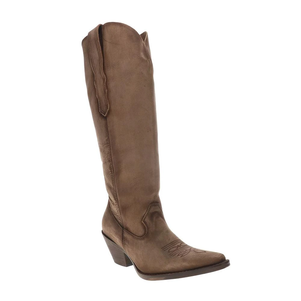 Corral Boots Distressed Embroidered Snip Toe Cowboy Boots 2