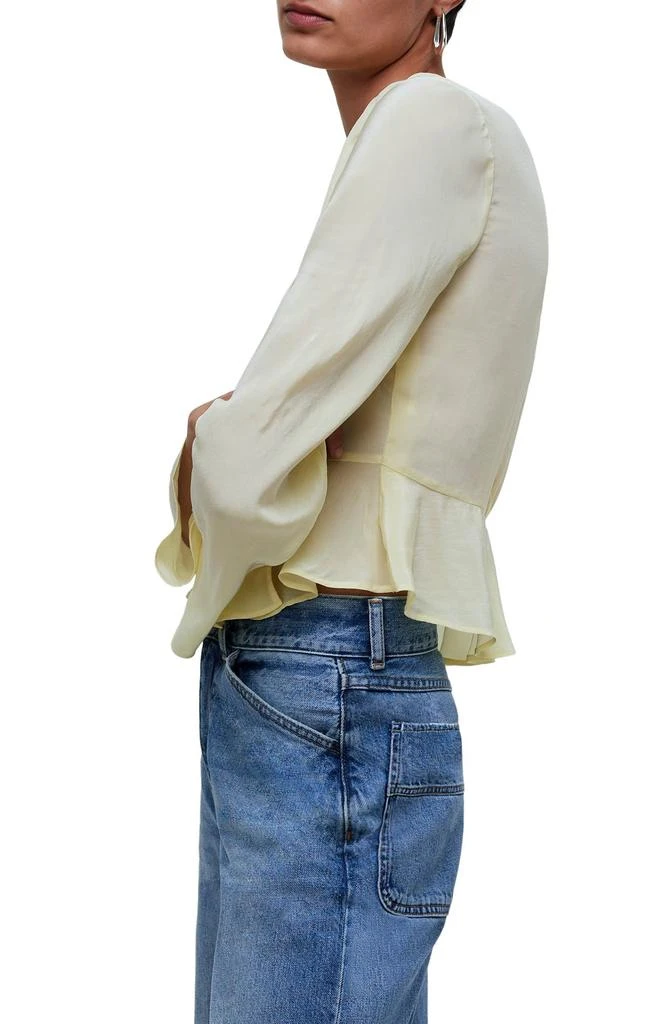 Madewell Bell Sleeve Wrap Top 3