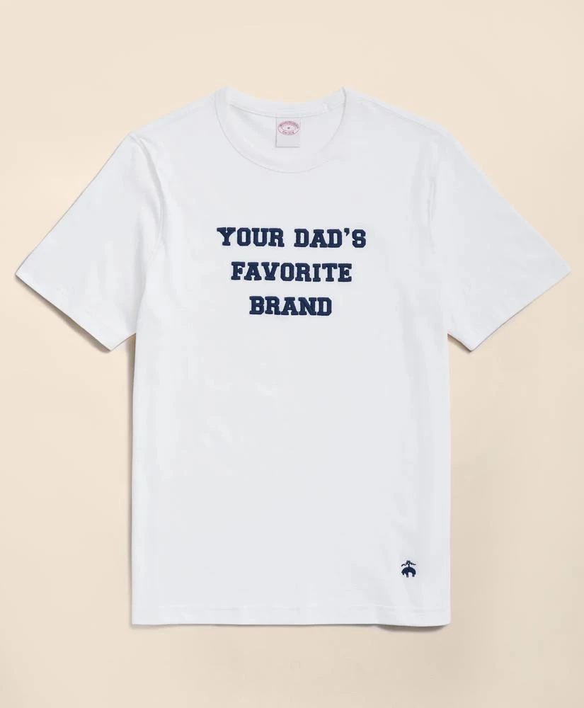 Brooks Brothers Your Dad
s Favorite Brand Cotton T-Shirt