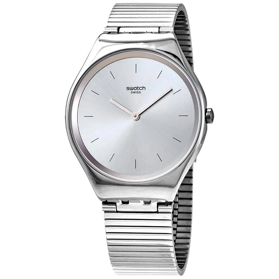 Swatch Skinpole Quartz Grey Dial Men's Watch SYXS103GG 1