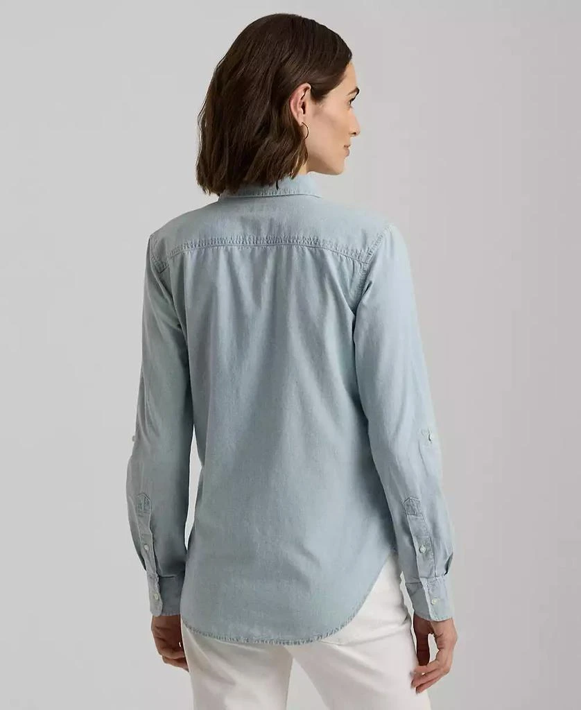 Lauren Ralph Lauren Cotton Chambray Shirt 2