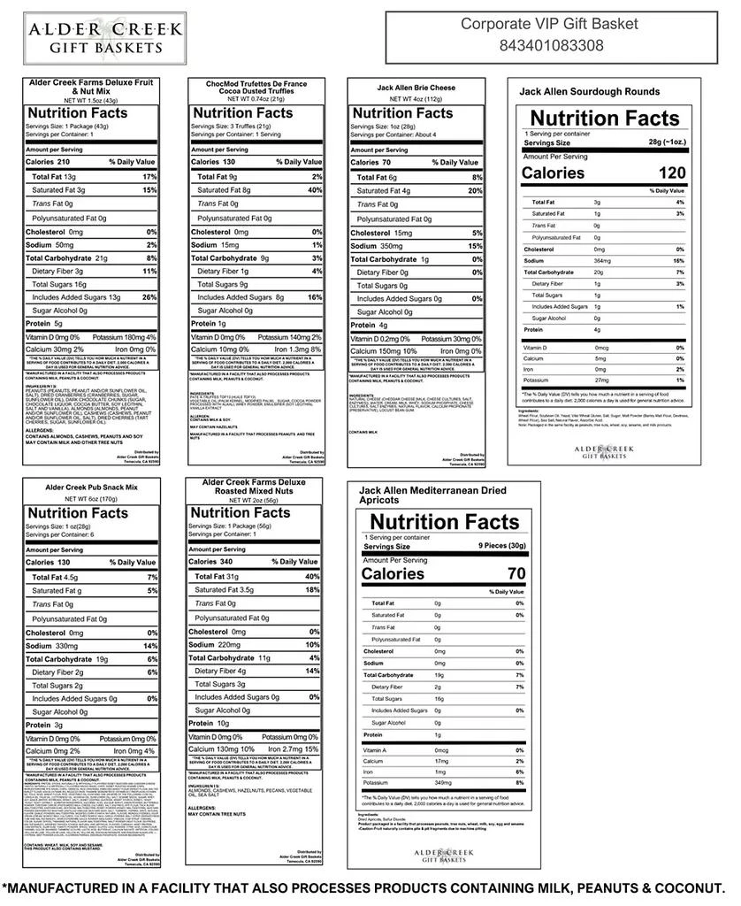 Alder Creek Gift Baskets Corporate VIP Gift Basket, 19 Piece 4