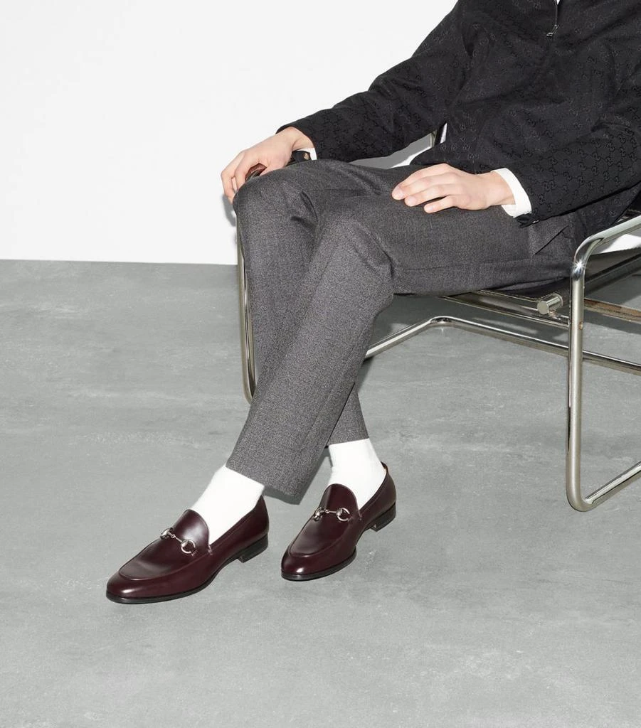 Gucci Leather Horsebit Loafers 2