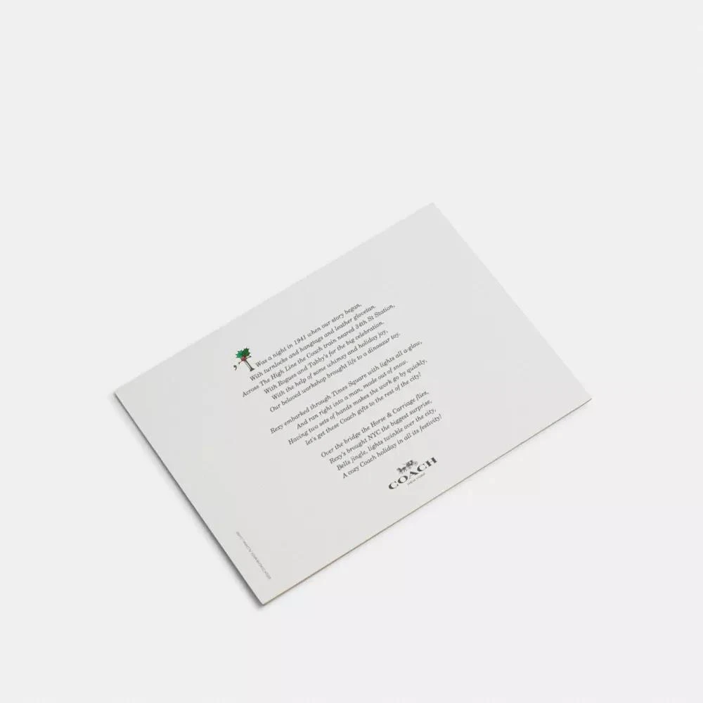 Coach Holiday Card Set 4