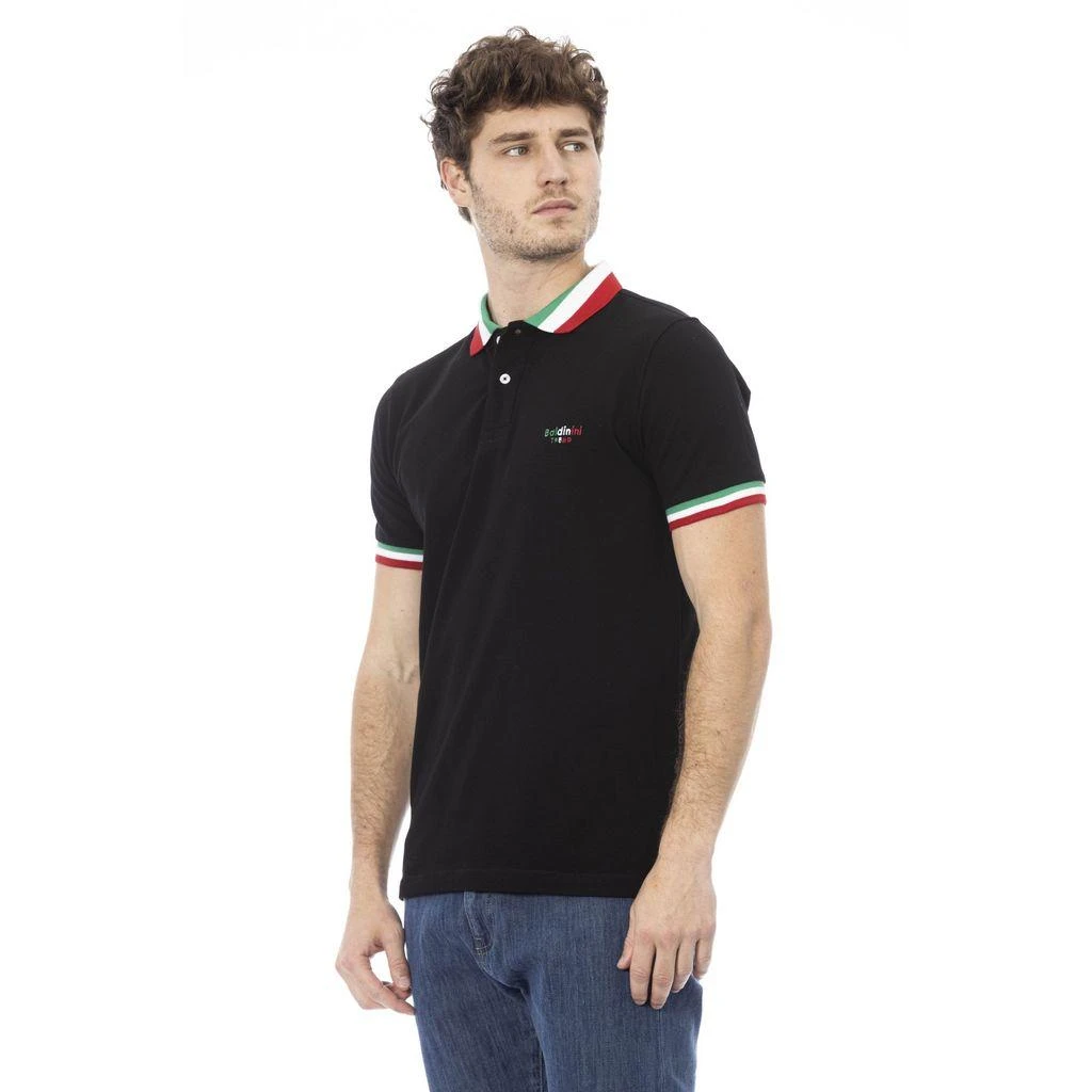 Baldinini Trend Polo Black Men 2