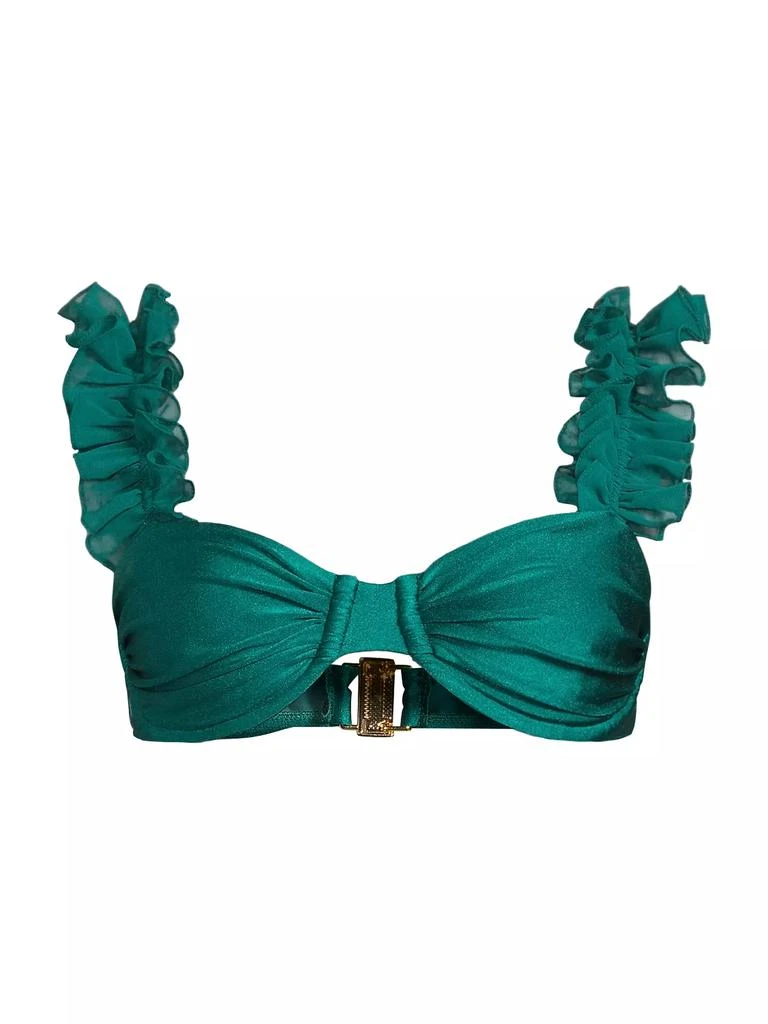 PatBO Swim Flutter Sleeve Bikini Top 1