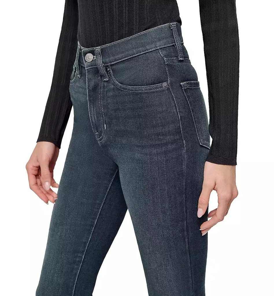 DKNY Women's High-Rise Flare Trouser Jeans 4