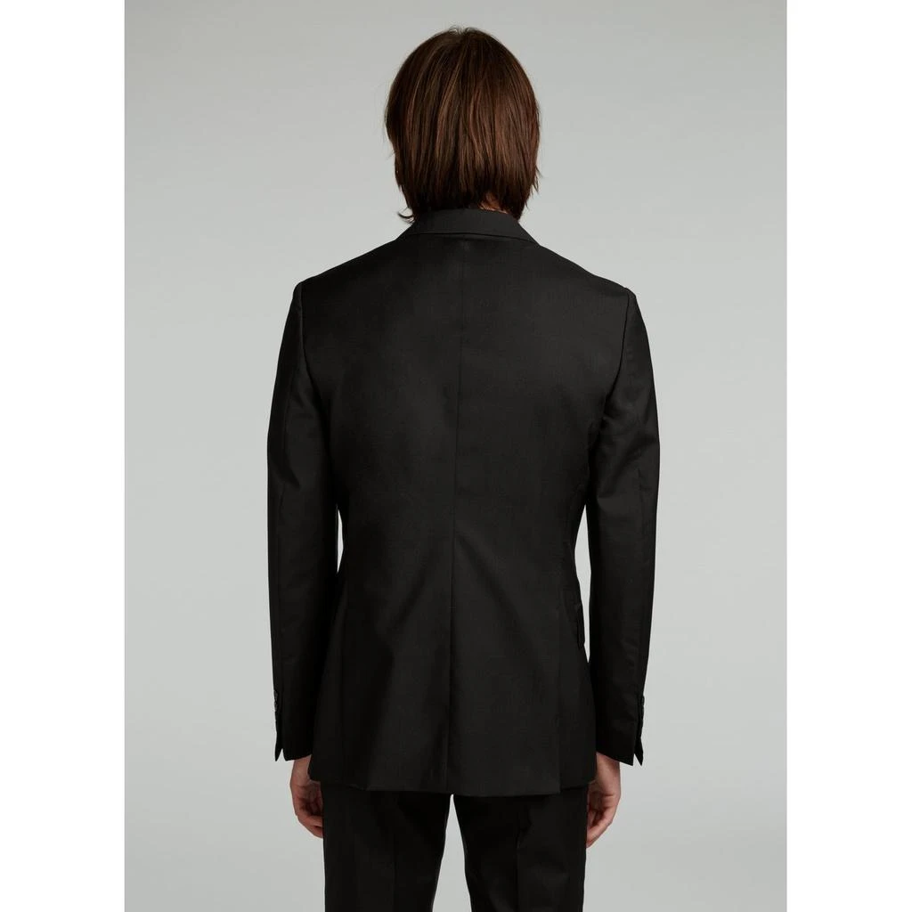 预计3周后发货 Fursac Fursac - Costume En Toile De Laine - Noir 6