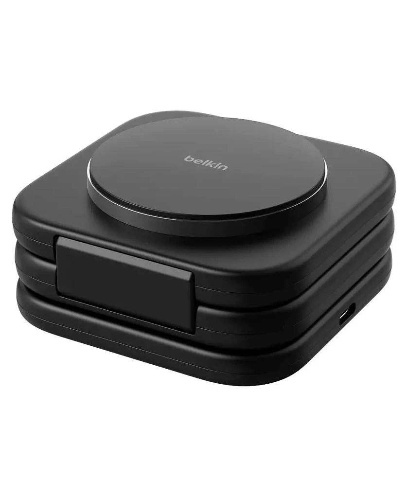 Belkin BoostCharge Pro 3-in-1 Magnetic Wireless Charging Travel Pad with Qi2 15W 2